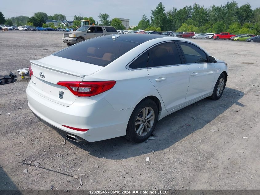 2015 Hyundai Sonata Gl VIN: 5NPE24AF9FH174686 Lot: 12028245