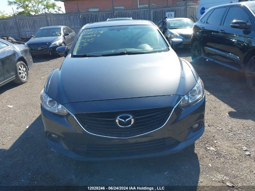 2015 Mazda 6 Touring VIN: JM1GJ1V50F1195915 Lot: 12028246