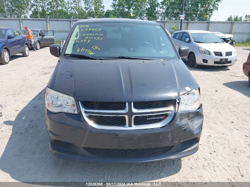 2013 Dodge Grand Caravan Se VIN: 2C4RDGBG4DR809933 Lot: 12028269