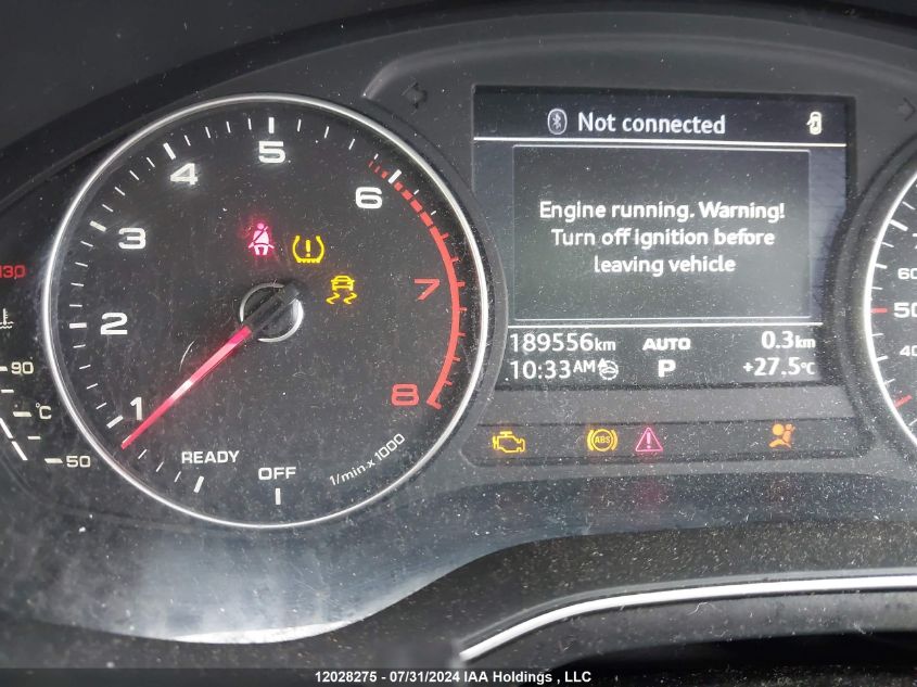 2017 Audi A4 VIN: WAUANAF4XHN014599 Lot: 12028275