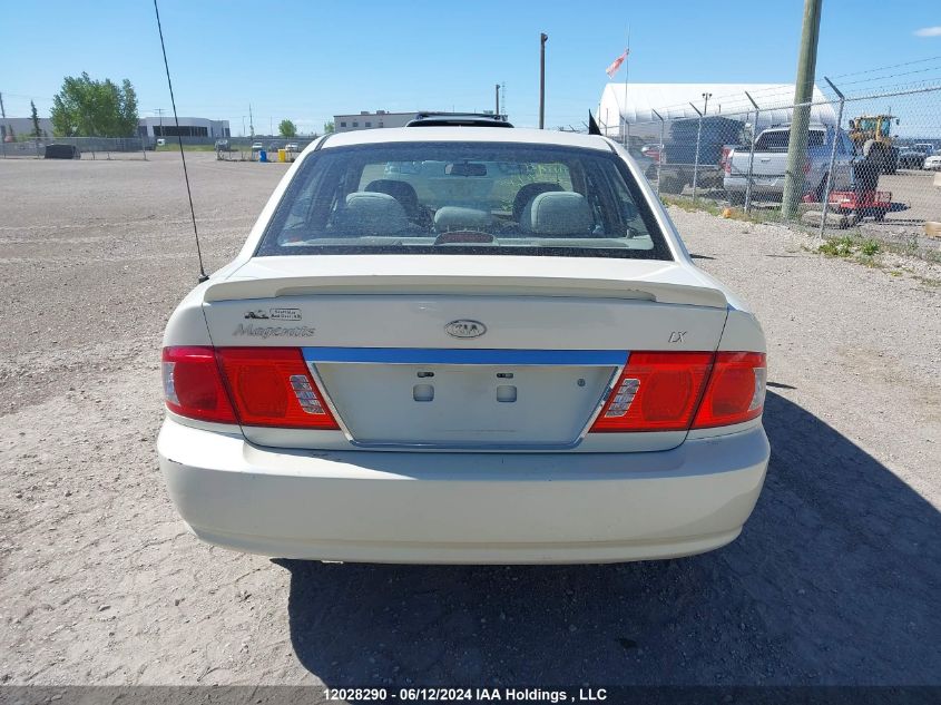 2004 Kia Magentis VIN: KNAGD126345376188 Lot: 12028290