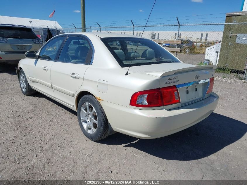 2004 Kia Magentis VIN: KNAGD126345376188 Lot: 12028290