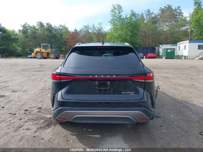2024 Lexus Rx 350H VIN: 2T2BBMCA0RC030256 Lot: 12028292