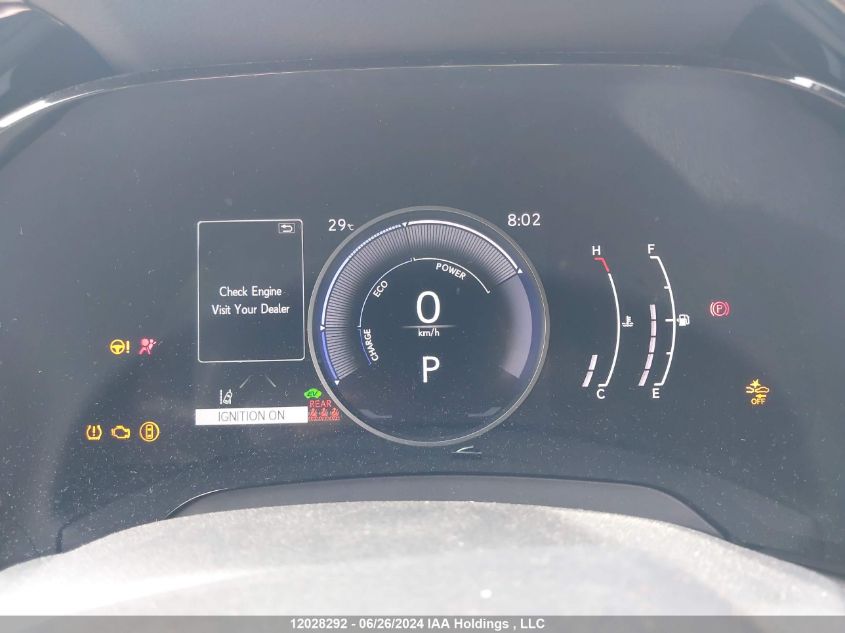 2024 Lexus Rx 350H VIN: 2T2BBMCA0RC030256 Lot: 12028292