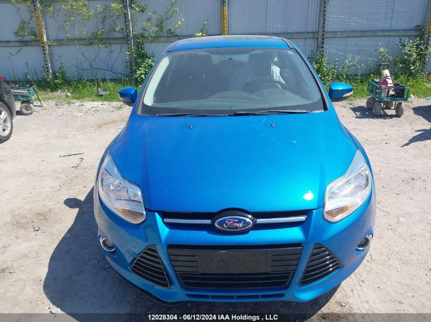 2012 Ford Focus Sel VIN: 1FAHP3M27CL171333 Lot: 12028304