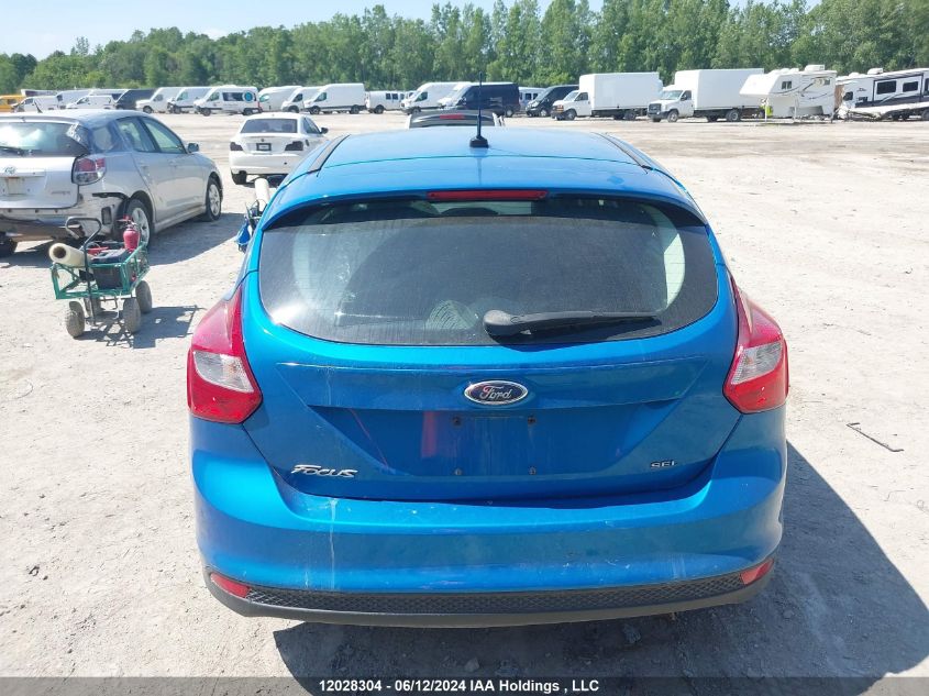 2012 Ford Focus Sel VIN: 1FAHP3M27CL171333 Lot: 12028304