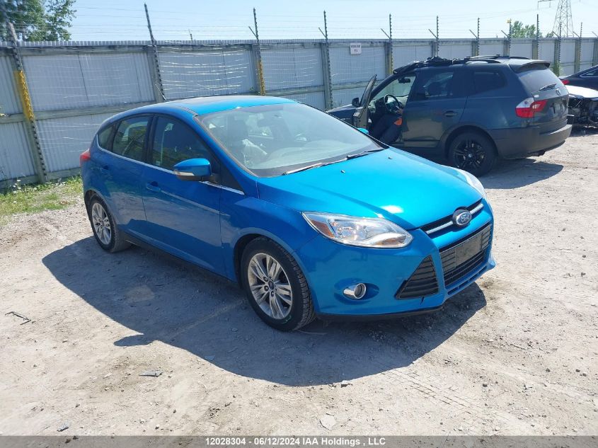 2012 Ford Focus Sel VIN: 1FAHP3M27CL171333 Lot: 12028304