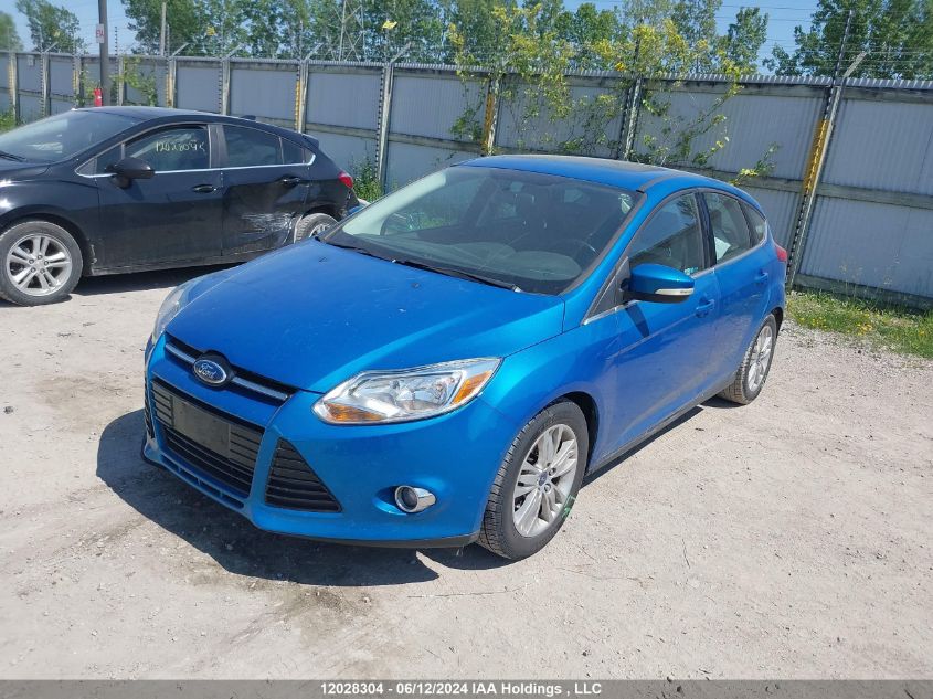 2012 Ford Focus Sel VIN: 1FAHP3M27CL171333 Lot: 12028304