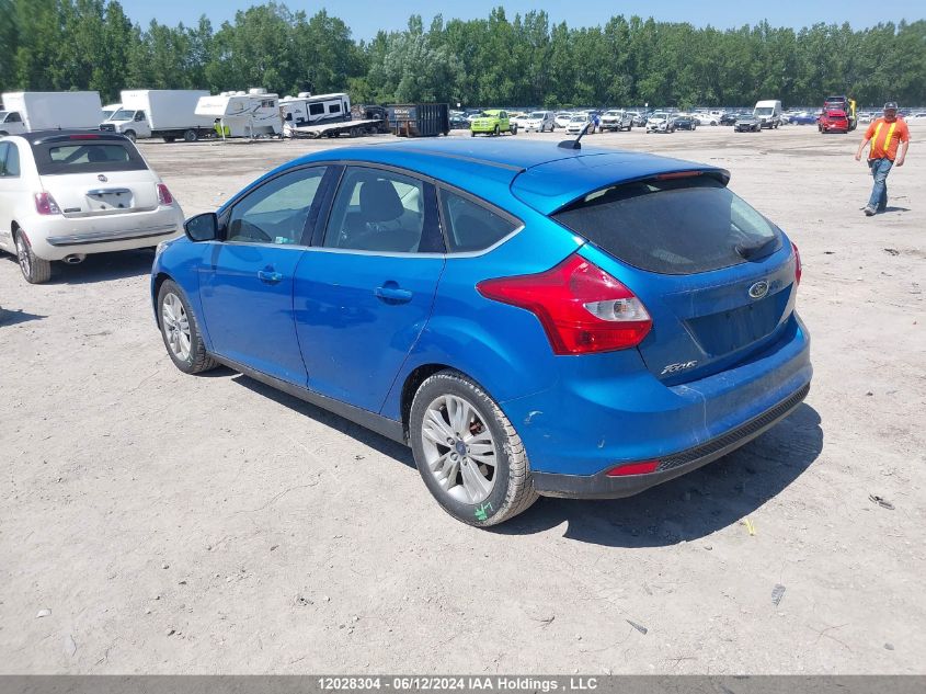 2012 Ford Focus Sel VIN: 1FAHP3M27CL171333 Lot: 12028304