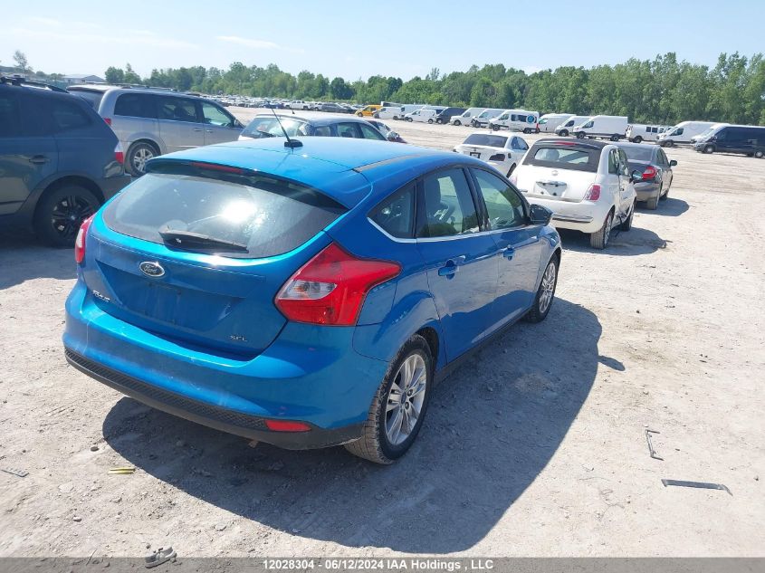 2012 Ford Focus Sel VIN: 1FAHP3M27CL171333 Lot: 12028304