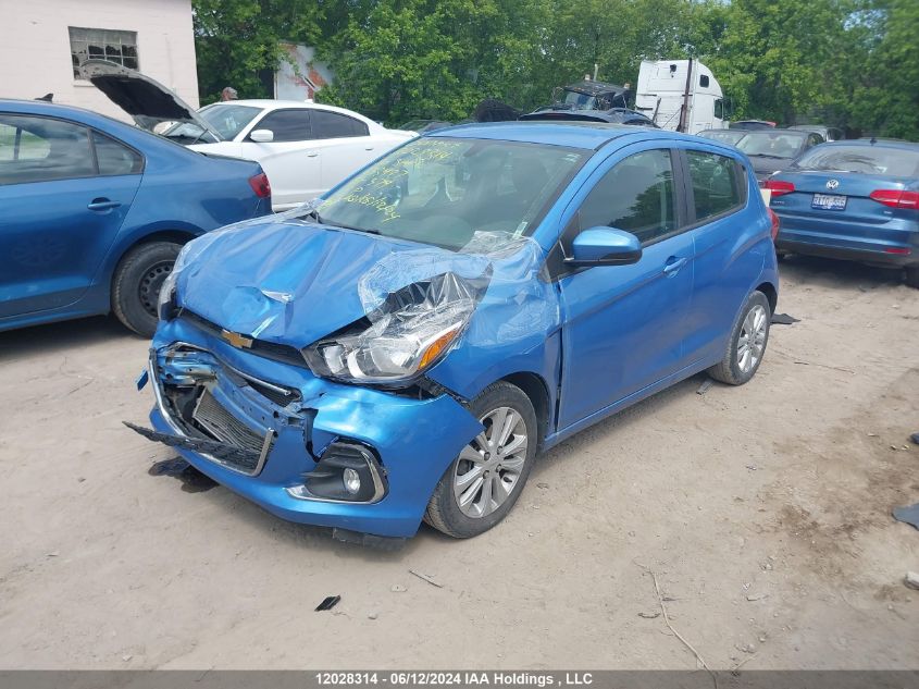 2016 Chevrolet Spark VIN: KL8CD6SA3GC633927 Lot: 12028314