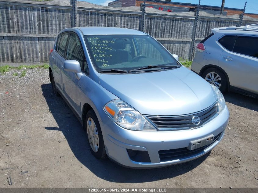 2011 Nissan Versa VIN: 3N1BC1CP6BL392506 Lot: 12028315