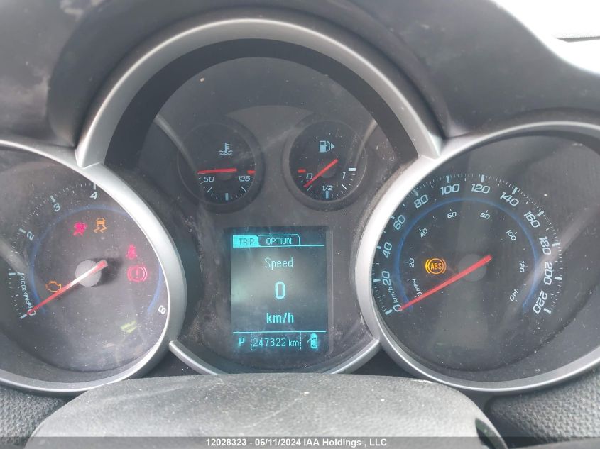 2014 Chevrolet Cruze Lt VIN: 1G1PC5SB7E7260775 Lot: 12028323