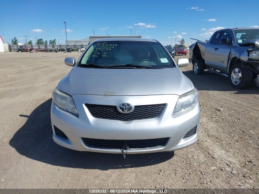 2010 Toyota Corolla Le VIN: 2T1BU4EE2AC320033 Lot: 12028332