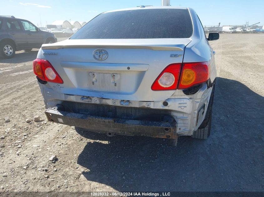 2010 Toyota Corolla Le VIN: 2T1BU4EE2AC320033 Lot: 12028332