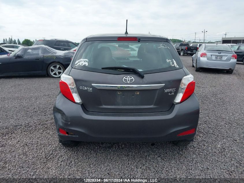 2014 Toyota Yaris VIN: VNKKTUD37EA014577 Lot: 12028334