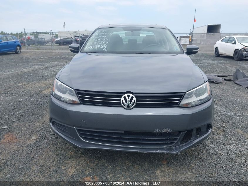 2014 Volkswagen Jetta Sedan VIN: 3VWD07AJ7EM436380 Lot: 12028335