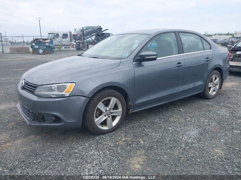 2014 Volkswagen Jetta Sedan VIN: 3VWD07AJ7EM436380 Lot: 12028335