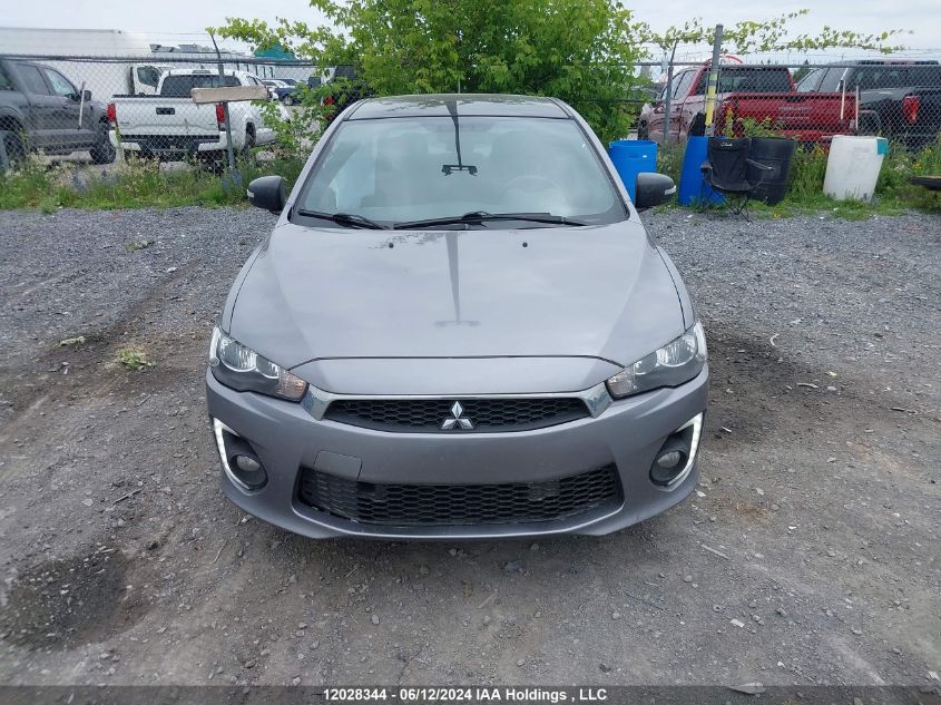 2017 Mitsubishi Lancer Es VIN: JA32U2FU7HU607227 Lot: 12028344