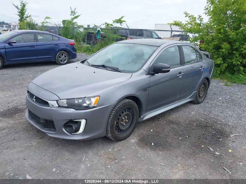 2017 Mitsubishi Lancer Es VIN: JA32U2FU7HU607227 Lot: 12028344