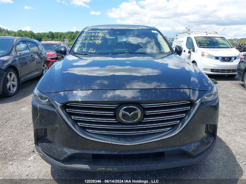 2021 Mazda Cx-9 VIN: JM3TCBCY8M0454091 Lot: 12028346