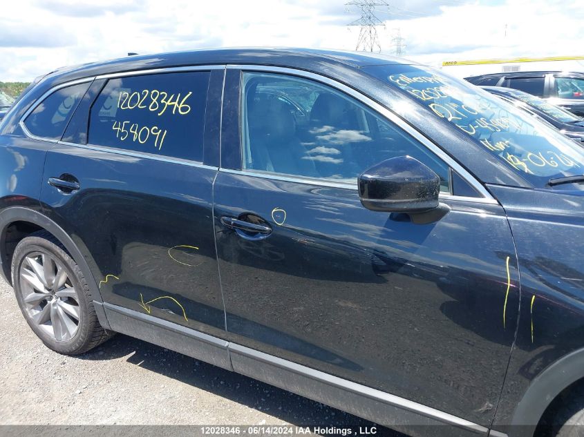 2021 Mazda Cx-9 VIN: JM3TCBCY8M0454091 Lot: 12028346