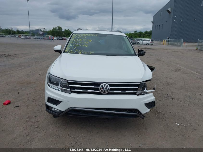 2019 Volkswagen Tiguan VIN: 3VV2B7AX7KM026085 Lot: 12028348