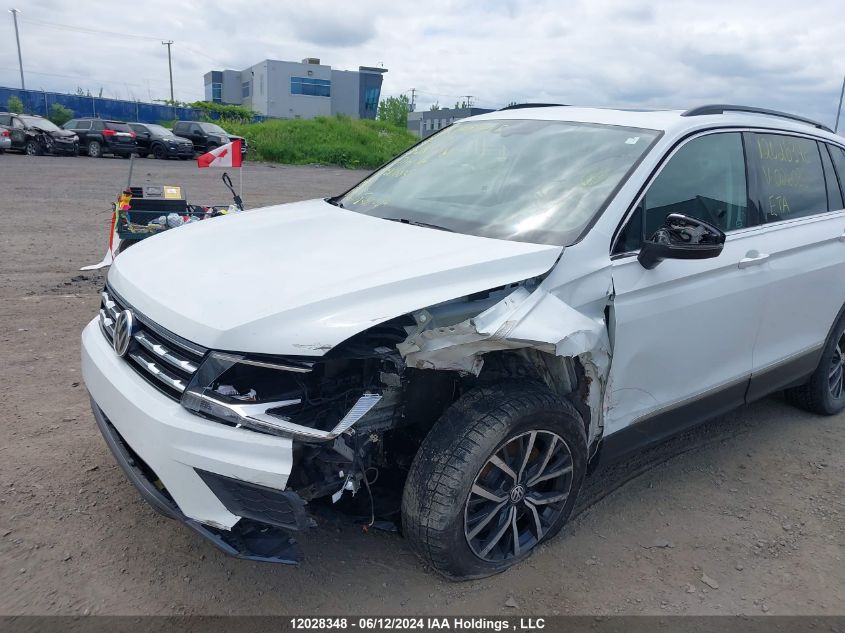 2019 Volkswagen Tiguan VIN: 3VV2B7AX7KM026085 Lot: 12028348