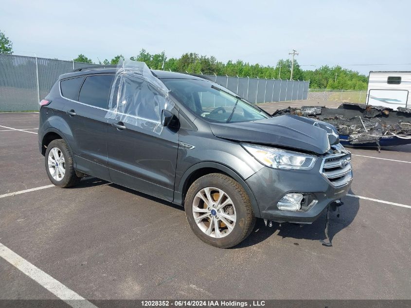 2018 Ford Escape Sel VIN: 1FMCU9HDXJUD39447 Lot: 12028352