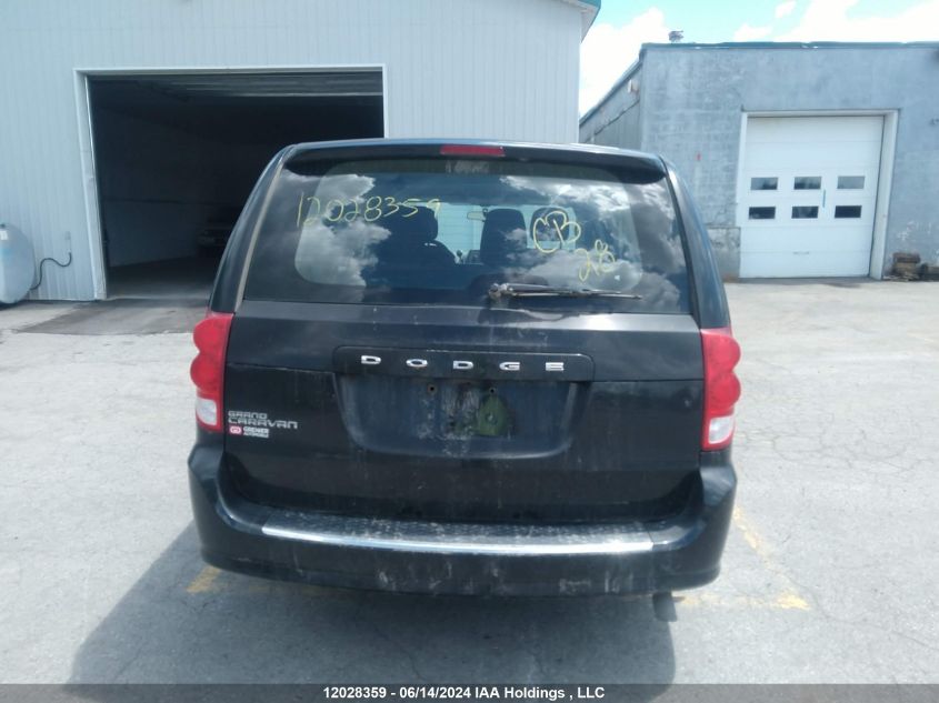 2014 Dodge Grand Caravan Se/Sxt VIN: 2C4RDGBG8ER424148 Lot: 12028359