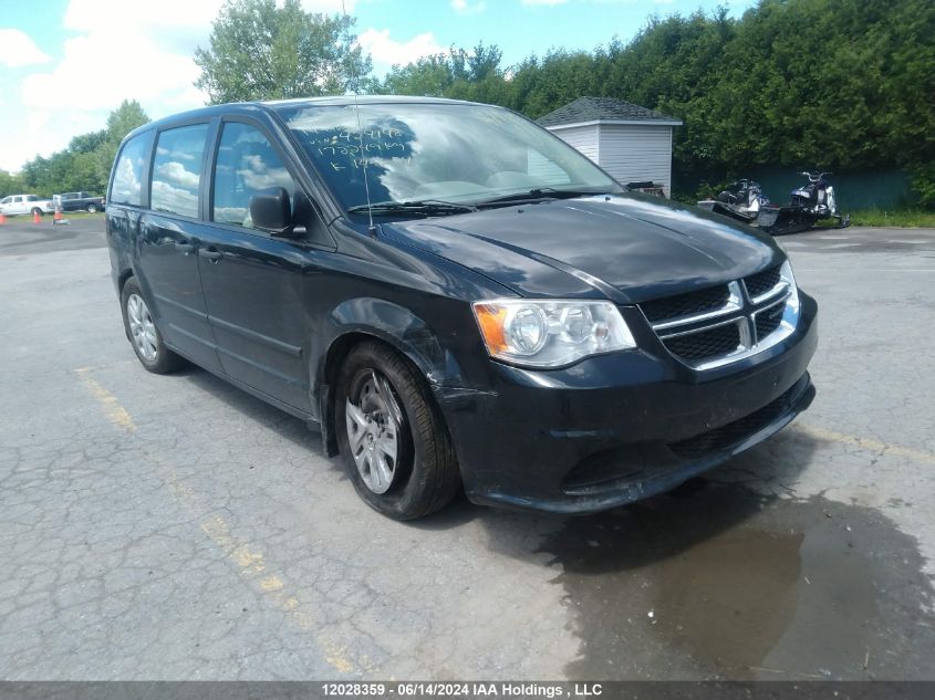 2014 Dodge Grand Caravan Se/Sxt VIN: 2C4RDGBG8ER424148 Lot: 12028359