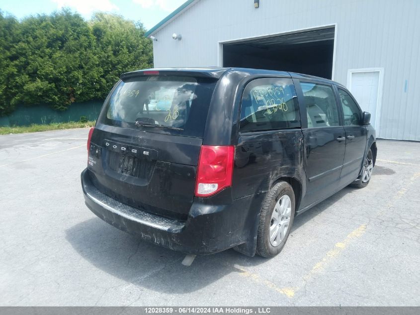 2014 Dodge Grand Caravan Se/Sxt VIN: 2C4RDGBG8ER424148 Lot: 12028359