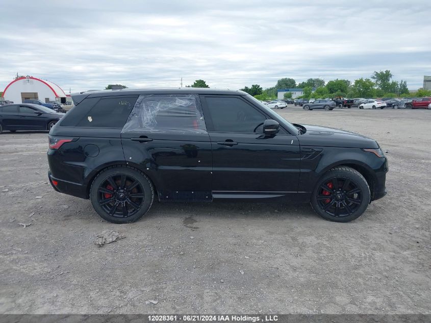 2021 Land Rover Range Rover Sport VIN: SALWS2RU9MA755341 Lot: 12028361