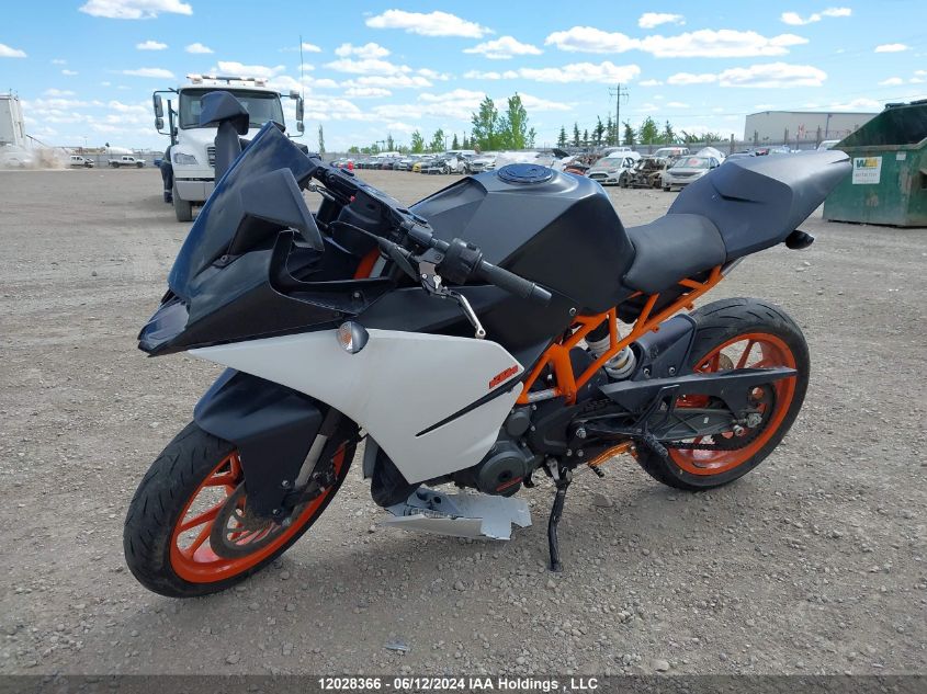 2015 Ktm 390 Duke VIN: MD2JYJ407FC221125 Lot: 12028366