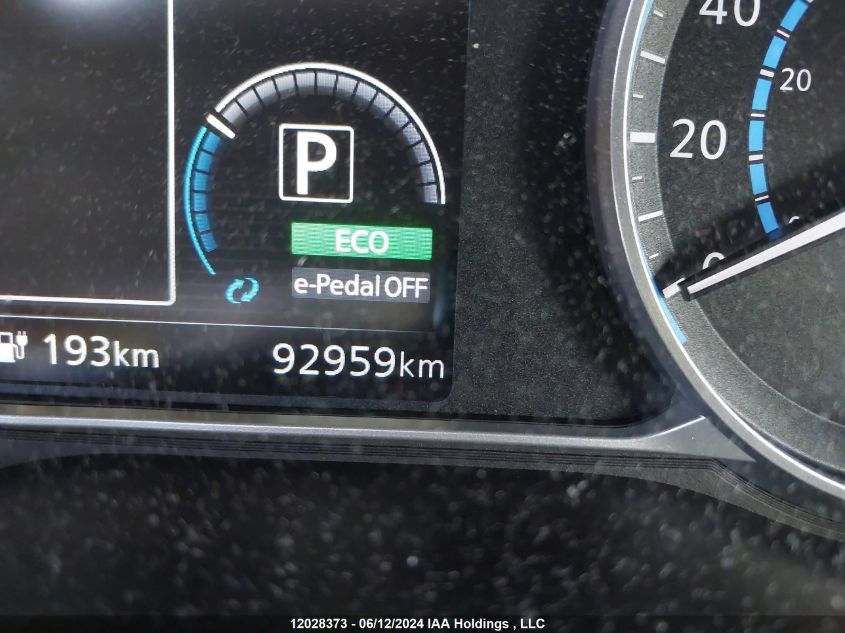 2018 Nissan Leaf VIN: 1N4AZ1CP6JC312290 Lot: 12028373