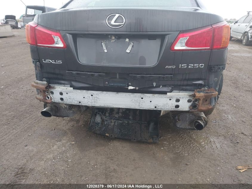 2009 Lexus Is 250 VIN: JTHCK262592030669 Lot: 12028379