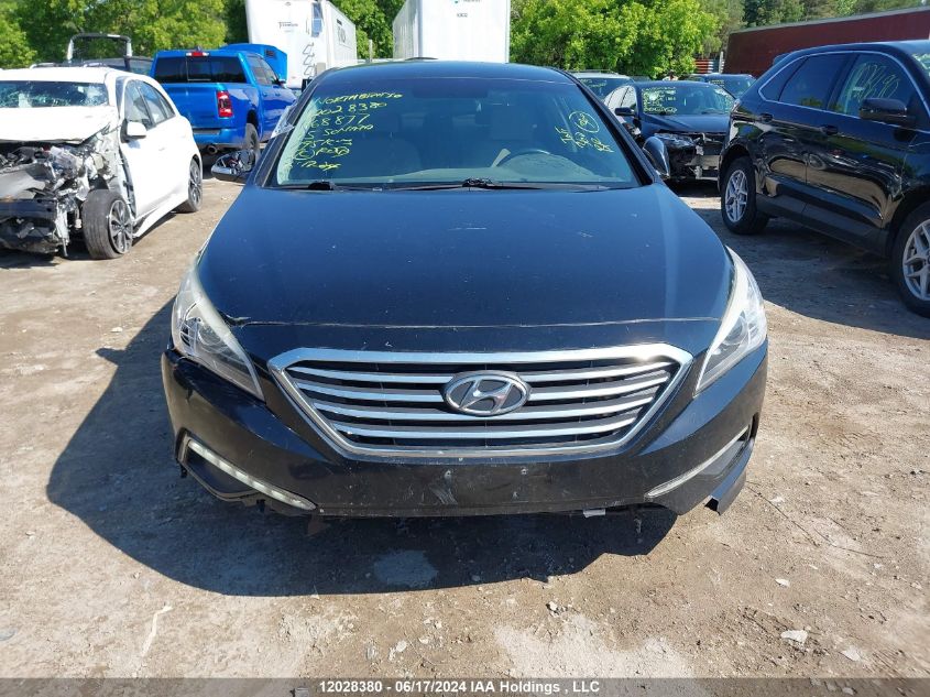 2015 Hyundai Sonata Gls VIN: 5NPE24AF8FH168877 Lot: 12028380