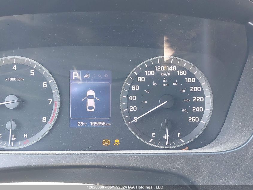 2015 Hyundai Sonata Gls VIN: 5NPE24AF8FH168877 Lot: 12028380