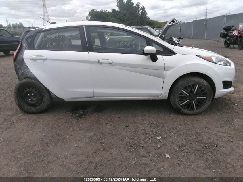 2015 Ford Fiesta S VIN: 3FADP4TJ5FM168785 Lot: 12028383