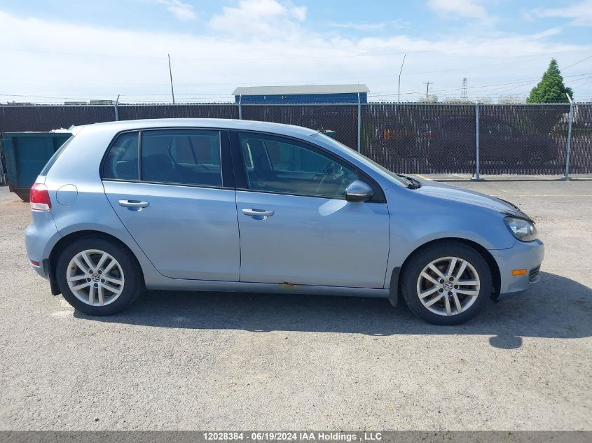 2010 Volkswagen Golf VIN: WVWDA7AJ2AW404365 Lot: 12028384