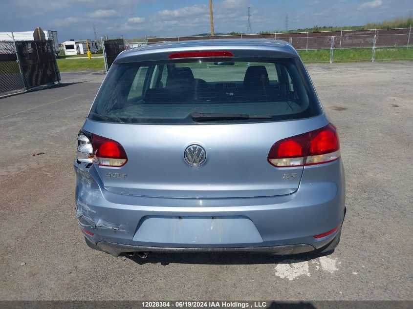 2010 Volkswagen Golf VIN: WVWDA7AJ2AW404365 Lot: 12028384