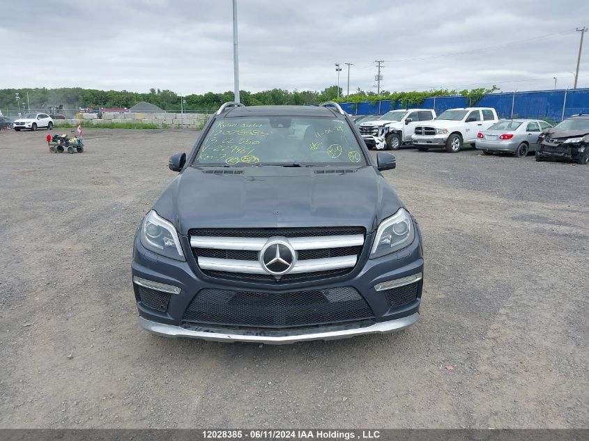 2013 Mercedes-Benz Gl 550 4Matic VIN: 4JGDF7DE3DA229461 Lot: 12028385