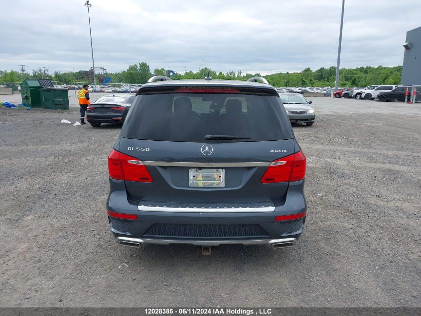 2013 Mercedes-Benz Gl 550 4Matic VIN: 4JGDF7DE3DA229461 Lot: 12028385