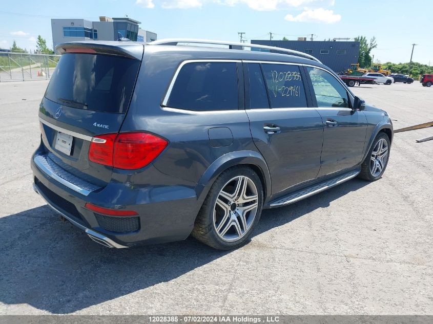 2013 Mercedes-Benz Gl 550 4Matic VIN: 4JGDF7DE3DA229461 Lot: 12028385