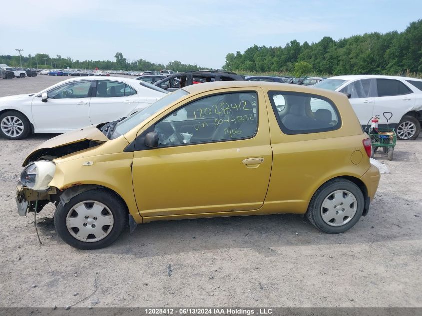 2004 Toyota Echo VIN: JTDJT123540047832 Lot: 12028412