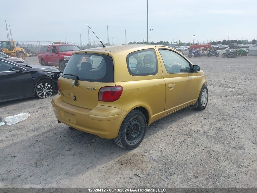 2004 Toyota Echo VIN: JTDJT123540047832 Lot: 12028412