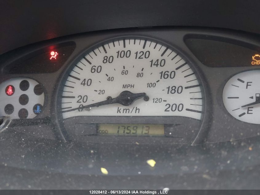 2004 Toyota Echo VIN: JTDJT123540047832 Lot: 12028412