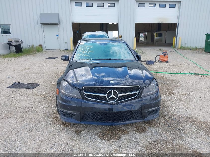 2013 Mercedes-Benz C 63 Amg VIN: WDDGF7HB0DA844959 Lot: 12028414