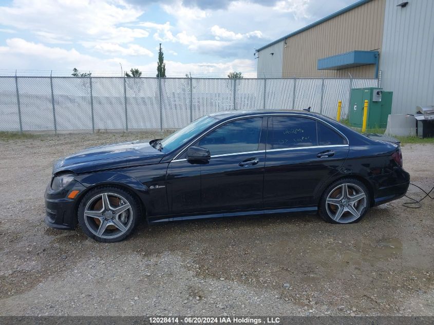 2013 Mercedes-Benz C 63 Amg VIN: WDDGF7HB0DA844959 Lot: 12028414