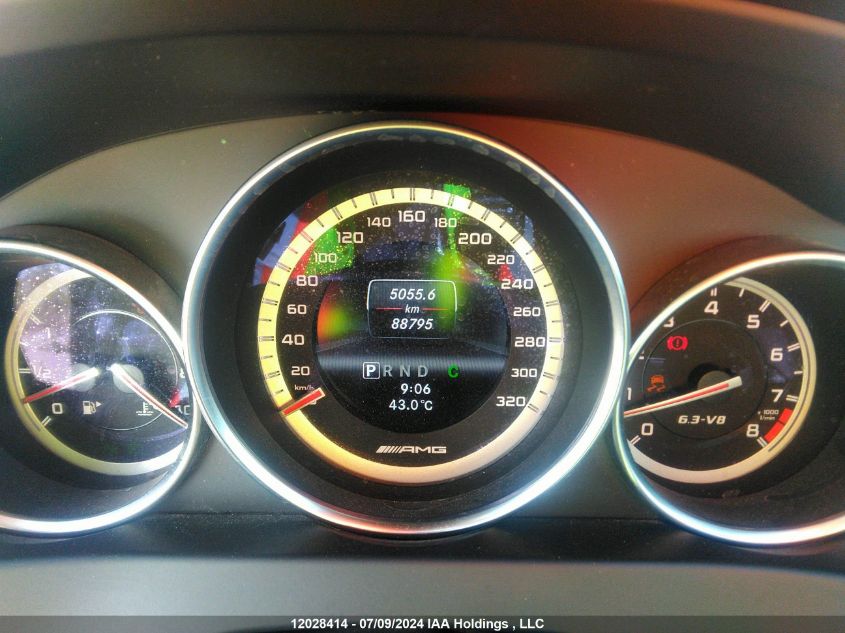 2013 Mercedes-Benz C 63 Amg VIN: WDDGF7HB0DA844959 Lot: 12028414